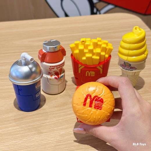 限量‼️39.9元【变形积木】专柜爆款——凯斯超炫酷的麦乐堡变形联盟【麦乐堡变形礼盒】会变身的汉堡套餐🍔 可双形态切换 商品图4