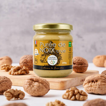 多斐（DAUPHIN PASTOUREAU）鲜核桃泥200g【法国进口0添加】纯核桃酱坚果泥果酱面包吃饭搭档 /粮油调味 /调味品 /西式酱料 商品图8