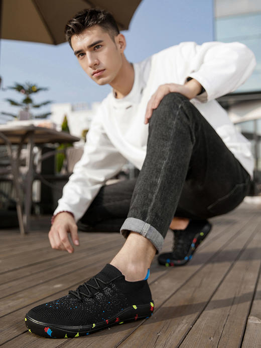 WFK大码宽脚袜套鞋零落差赤足鞋SH006 商品图3