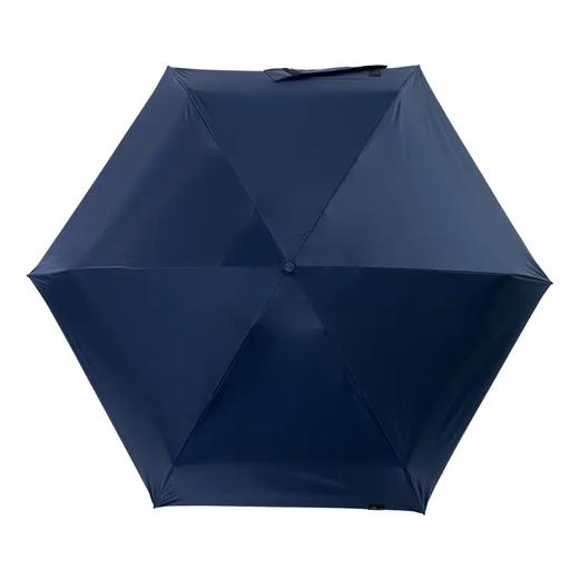 紫宝简约纯色六折黑胶晴雨两用伞 商品图1