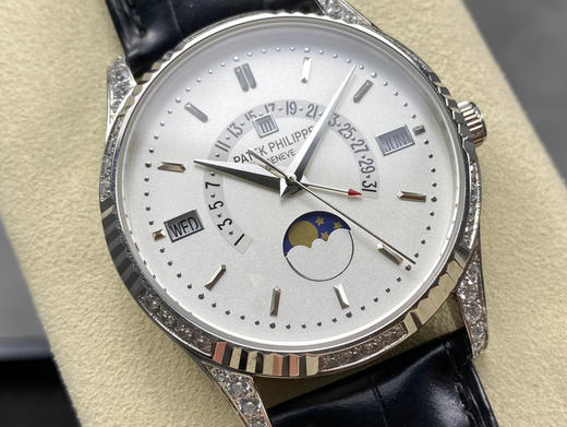 NOOB official➕ 百达翡丽 古典超级复杂多功能5496R万年历系列腕表，儒雅而至！1⃣️【精彩细节与优点】此腕表尺寸40mm合理的尺寸和表耳设计又能让它适合大众人士配戴❕❕❕ 商品图8