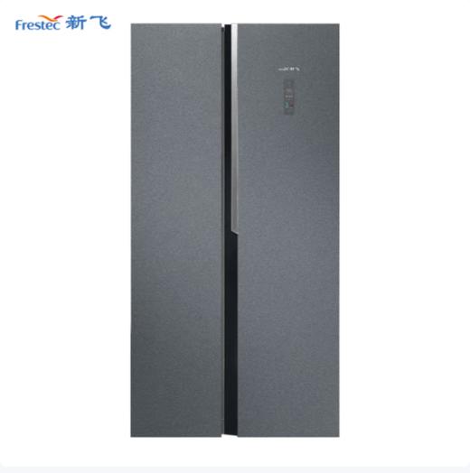 新飞 冰箱 BCD-525WGQ9A-PRO 525升 对开门 四重 平嵌 风冷 变频 一级能效 玻璃面板 底部散热 银灰系 电脑控温 商品图0