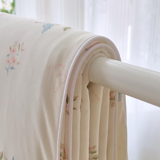 【买一送一】拍2床自动改价！出口单凉感冰淇淋夏被空调被 朴素简约卡通 可水洗机洗 商品图2