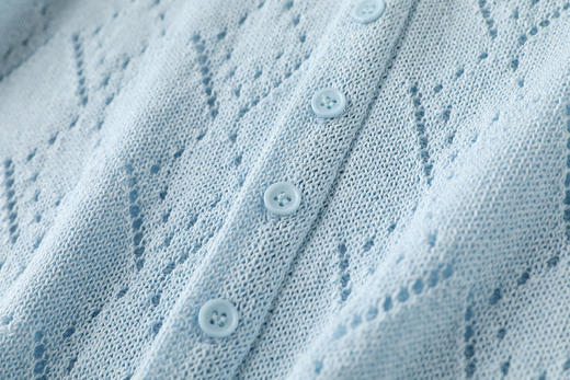 【和纸纱镂空小开衫】质地轻盈，光泽柔和，上身舒爽透气不闷热JZ2521-CC 商品图11