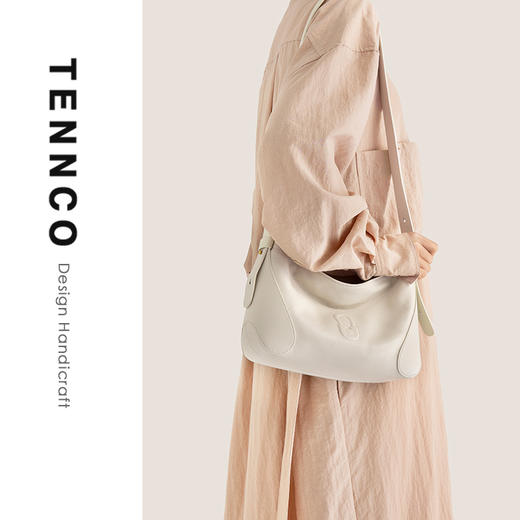 TENNCO【嘟嘟包】头层牛皮hobo腋下包单肩斜挎包 商品图3