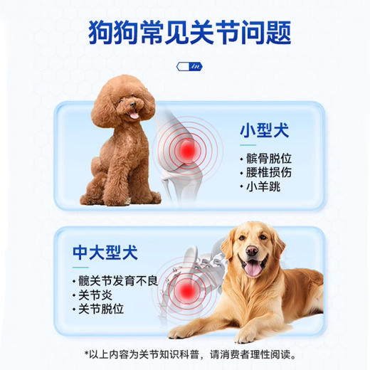 麦德氏鲨鱼软骨素狗狗钙片关节健骨补钙宠物关节灵粉泰迪金毛营养 商品图2