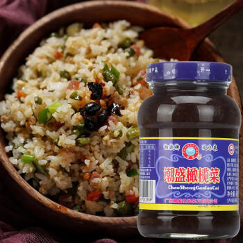 潮盛橄榄菜 450g 潮汕特产酱腌菜香港橄榄菜下饭菜佐餐调味 /粮油调味 /调味品 /榨菜/酱腌菜 商品图2