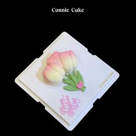 郁金香立体慕斯（莓果口味）