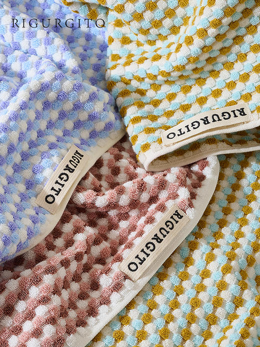 Rigurgito40⽀提花浴⼱，A类新疆棉，无化学添加，柔软亲肤 商品图5