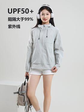 LUCKYDEER/幸运鹿2025新款户外防紫外线皮肤衣透气外套防晒衣服