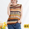 苏苏姐家条纹镂空背心手工diy编织钩针蕾丝线毛线团自制马甲材料包 商品缩略图0