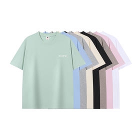 IGUANA 凉感系列 索罗娜 Sorona棉质凉感字母LOGO 凉感抑菌 吸湿排汗 速干透气 纯色多色可选 情侣款 男女同款夏季宽松正肩版型 亲肤透气百搭短袖T恤IGA18230