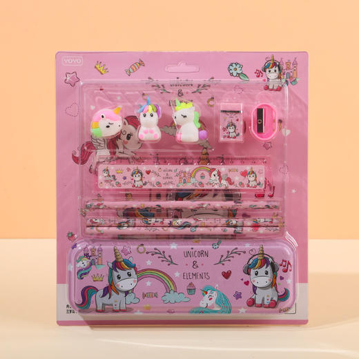 【六一儿童节好物！小朋友都喜欢的文具套装】礼物小学生学习用品各种图案可选卡通文具套装。ry 商品图11