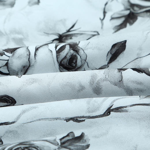 QF887斯尔丽25新款法式浪漫高腰节分割线太阳摆荷叶边显瘦出游连衣裙 商品图7