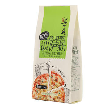 上一道意式田园披萨粉2斤  预拌型披萨粉 中筋面粉 /粮油调味 /面粉 /预拌粉 商品图3