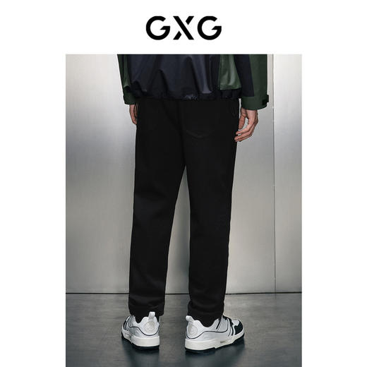 GXG男装 黑色直筒牛仔长裤  冬季热卖牛仔裤GEX10525994 商品图3