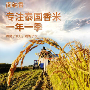 南纳香 进口大米 泰国茉莉香米 泰国米 泰米10斤 莲花系列 日期新鲜 /粮油调味 /米 /泰国香米 商品图2