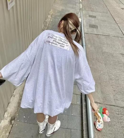 Jennie同款  ac花苞t   慵懒俏皮减龄！双层蓬蓬短袖T恤 商品图2