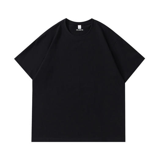 IGUANA 全棉质感 40S新疆精梳棉 纯色 多色可选 情侣款 男女同款　夏季宽松正肩版型 亲肤透气百搭短袖T恤IGJT2200 商品图8