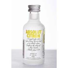 绝对伏特加(柠檬味) 小酒版50ml