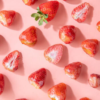 方砖厂69号冻干冰糖葫芦山楂草莓水果蜜饯脆果脯零食老北京特产山楂草莓105g /粮油调味 /方便食品 /速食预制主食 商品图2