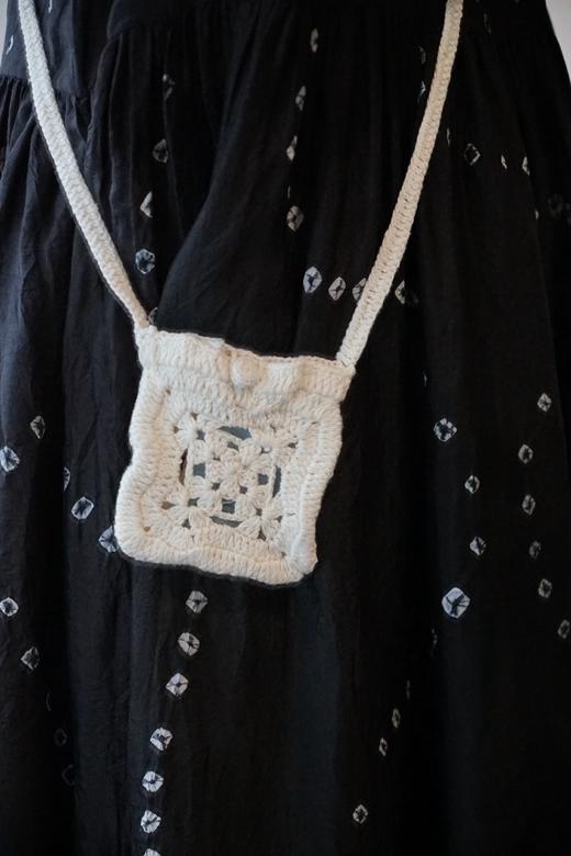 MAKU textiles｜真丝扎染高腰节连衣裙 商品图5