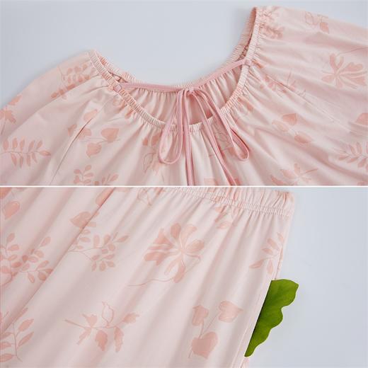 康妮雅女式短袖中裤套头套装 商品图4