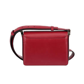 AB18S5510800REDF ANTEPRIMA 女士商务通勤简约风休闲百搭宽肩带包盖式牛皮小号单肩斜挎手提包