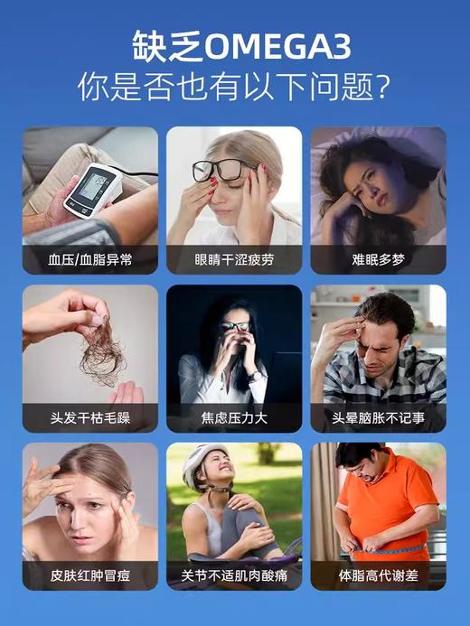 97%高纯鱼油｜120粒 rTG深海鱼油卷王成人 omega-3高性价比  NYO3白金罐 商品图2