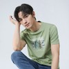 【国风图案T恤/凉感】柒牌7A抗菌短袖T恤男夏季新品印花圆领上衣 商品缩略图1