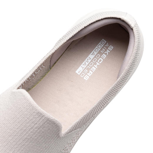 斯凯奇女款自然色一脚蹬通勤休闲鞋 商品图9