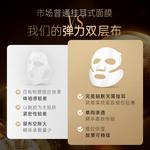 面膜节6盒/478元 送抗衰精华液*1 【盼夏面膜】V脸提拉 一片焕肤 注意贴敷方向 商品图5