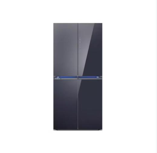 西门子 冰箱 KC82AA349C 526升 十字四门 风冷 变频 一级能效 嵌入式 曜岩黑 双循环 LED显示 钢化玻璃面板 底部散热 商品图0