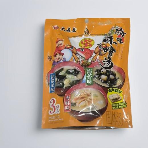 大森屋海味味噌汤固体汤料 21g/袋 商品图0