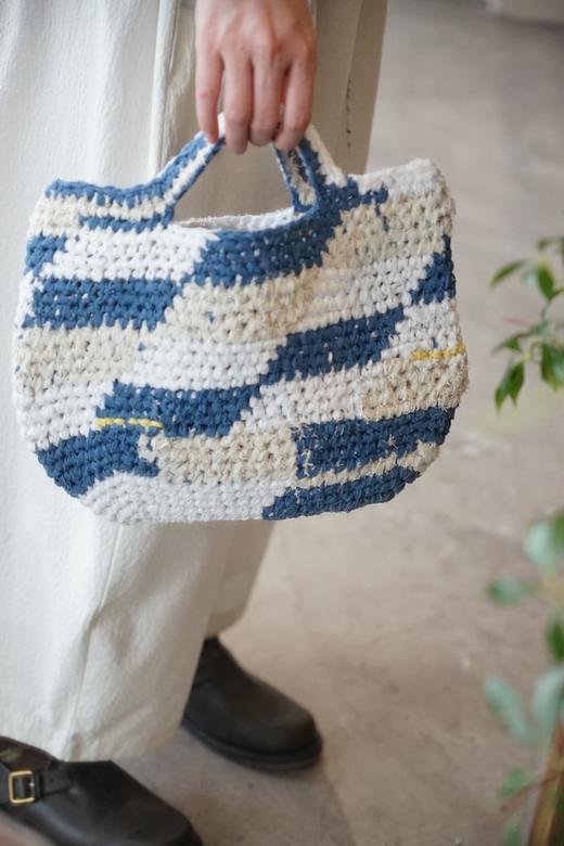 MAKU textiles｜手工钩针迷你托特包(NICO/ECRU) 商品图1