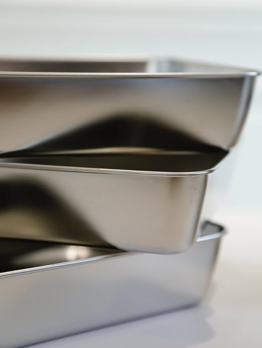 💰25.9到手三个带盖❗出口食品级❗❗【304不锈钢大号/小号方盆】家庭必备！可当保鲜盒、便当盒、水果盒，储存方便！！ 商品图3