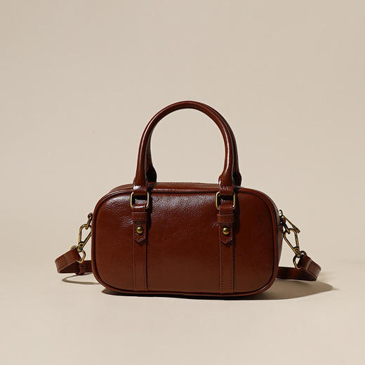 【预售3天】2025新款百搭单肩包小众复古斜跨女包时尚手提简约手拎包6151-D 商品图5