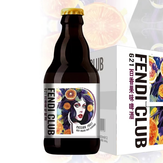 露营季【百香果爽口精酿啤酒】2瓶
