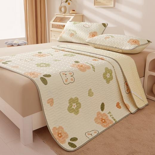 【YW】无忧购凉感丝乳胶凉席枕套三件套纯色/印花款(截单后7天发货) 商品图10