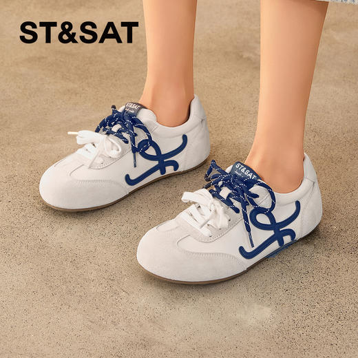 星期六复古休闲轻便百搭阿甘鞋SSD1112CS3 商品图2