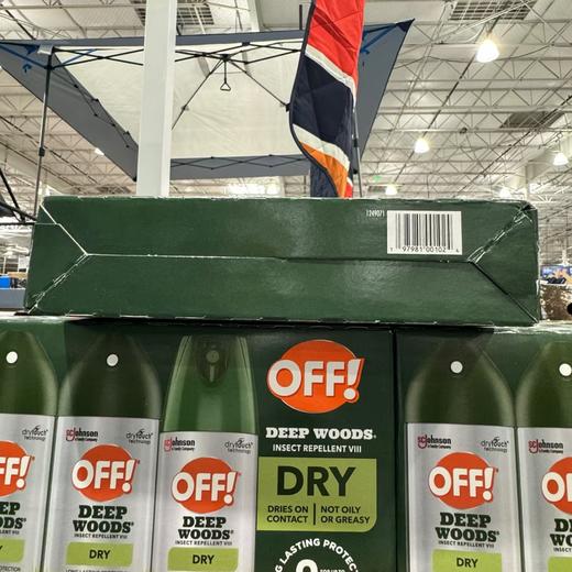 到手价219元 Off 防蚊液Off防蚊液 驱虫水家庭装驱蚊喷雾（170g*2+113g*1） 美国代购，无中文标签，介意慎拍 商品图4