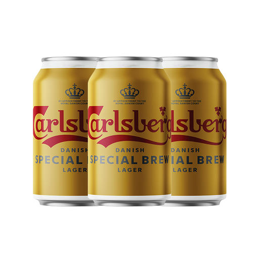 【随心配】金牌嘉士伯特酿啤酒330ml*3罐 商品图0