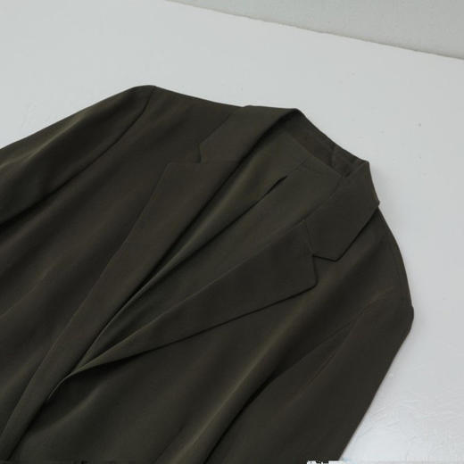 「K」洛诗琳05243气质阔版西装外套2025翻驳领真丝西装外套82937 商品图3