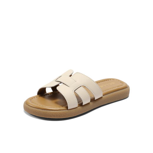 【10.31周年庆】 BF楼百丽度假风一字凉拖女2025夏季新款可外穿休闲海边拖鞋E2T1DBT5,吊牌价799元，活动价399元 商品图2