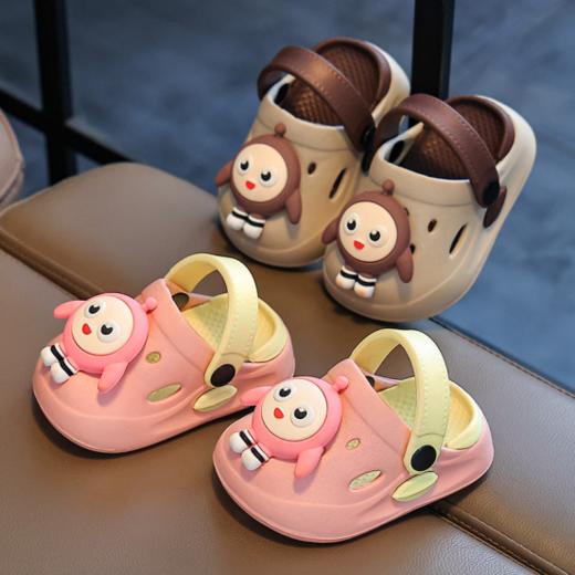 夏天要来啦🌊宝贝的鞋子也该更新啦✌ 【立体卡通蛋仔洞洞鞋】一鞋两穿 👀可当拖鞋也可当凉鞋😎满满的春夏日气息🥰好看又好穿🤭巨舒适不累脚 童趣满满 商品图5