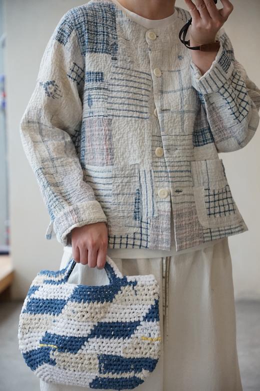 MAKU textiles｜棉质刺绣拼布夹克短外套 商品图5