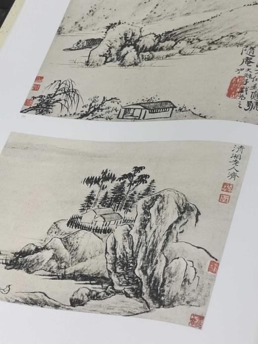 特别推荐：《石涛书画集》，全6册，4开巨册，布面锁线精装，香港开发（Cafa）股份有限公司1969年出版，售价3480元。 商品图13