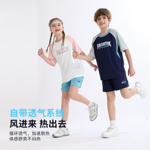 【吸湿速干】2025夏季新品龙之涵「小清凉」运动短T 商品图3