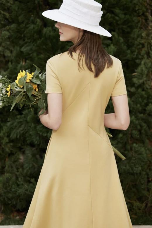 AMII/艾米 极简复古修身连衣裙 18416 商品图4