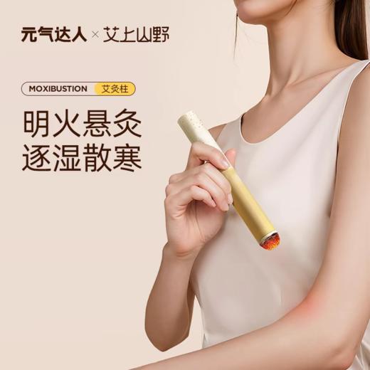 元气达人&艾上山野 石墨野生艾条 三年陈艾  逐湿散寒 商品图0